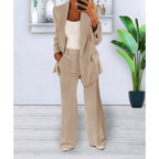 Maris | Two - piece women's suit with pockets | Relaxed fit - Nalani - Fashion Clothing and Decor