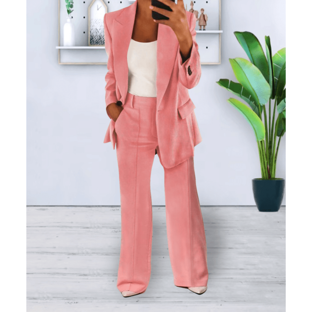 Maris | Two - piece women's suit with pockets | Relaxed fit - Nalani - Fashion Clothing and Decor