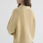 Mechi | Women's Soft Knit Cardigan - Long Sleeve Button-Up - Nalani - Fashion Clothing and Decor