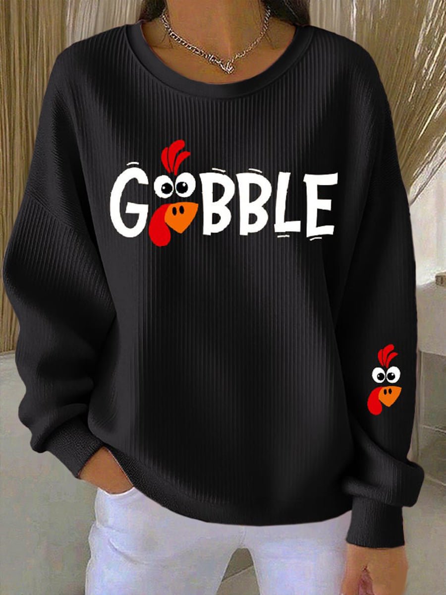 Mechi | Women's Sweatshirt | Sleeve Graphic Detail - Nalani - Fashion Clothing and Decor