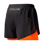Men's 2-in-1 Athletic Shorts - Breathable Inner Liner For Training - Nalani - Fashion Clothing and Decor