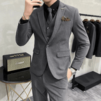 Men's 3-Piece Suit - Suit Jacket Waistcoat and Trousers - Nalani - Fashion Clothing and Decor