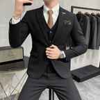 Men's 3-Piece Suit - Suit Jacket Waistcoat and Trousers - Nalani - Fashion Clothing and Decor