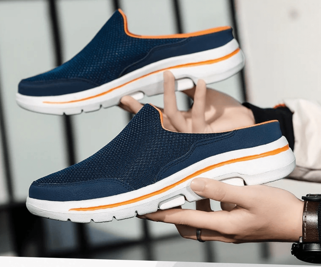 Men's Barefoot Shoes – Lightweight Slip-On Barefoot Sneakers, Wide Toe Box, Flexible Non-Slip Sole – Marlon - Nalani - Fashion Clothing and Decor