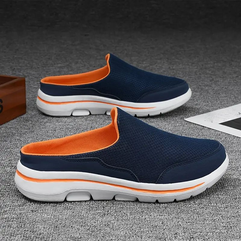Men's Barefoot Shoes – Lightweight Slip-On Barefoot Sneakers, Wide Toe Box, Flexible Non-Slip Sole – Marlon - Nalani - Fashion Clothing and Decor