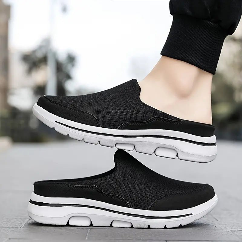 Men's Barefoot Shoes – Lightweight Slip-On Barefoot Sneakers, Wide Toe Box, Flexible Non-Slip Sole – Marlon - Nalani - Fashion Clothing and Decor