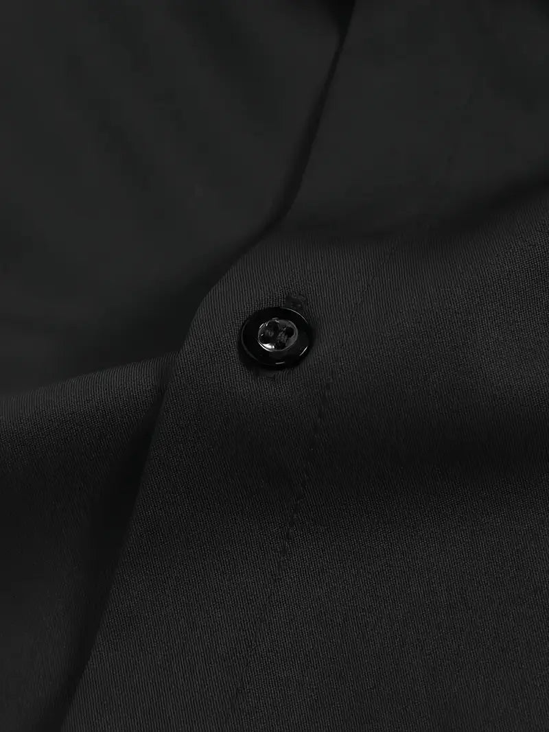 Men's Button Down Shirt - Long Sleeve Slim Fit Dress Shirt - Nalani - Fashion Clothing and Decor