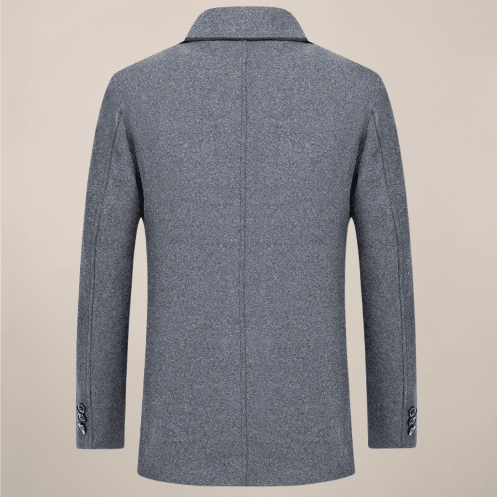 Mens Button Up Jacket Smart Casual Outerwear Autumn Winter - Nalani - Fashion Clothing and Decor