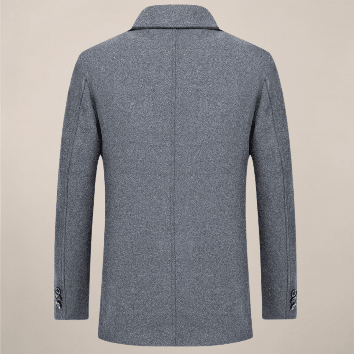 Mens Button Up Jacket Smart Casual Outerwear Autumn Winter - Nalani - Fashion Clothing and Decor