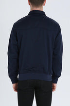 Men’s Classic Harrington Jacket - Lightweight Zip-Up Bomber Coat - Nalani - Fashion Clothing and Decor