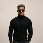 Men's Classic Turtleneck Sweater Slim Fit For Smart Casual Style - Nalani - UK Fashion Clothing and Decor