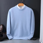 Men's Crew Neck Sweater Long Sleeve Knit for Office and Casual - Nalani - UK Fashion Clothing and Decor