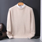 Men's Crew Neck Sweater Long Sleeve Knit for Office and Casual - Nalani - UK Fashion Clothing and Decor