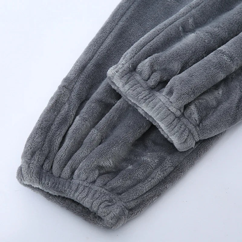 Men's Flannel Pajamas – Winter Chill Warm and Soft Sleepwear for Men, Cozy Winter PJ Set, 7 Colors, L–3XL – Mane - Nalani - Fashion Clothing and Decor
