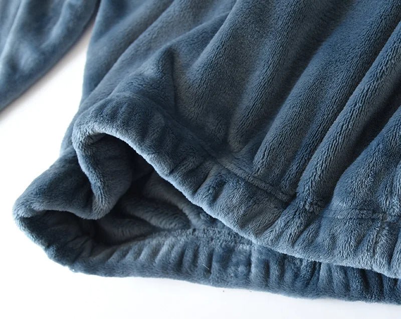 Men's Flannel Pajamas – Winter Chill Warm and Soft Sleepwear for Men, Cozy Winter PJ Set, 7 Colors, L–3XL – Mane - Nalani - Fashion Clothing and Decor