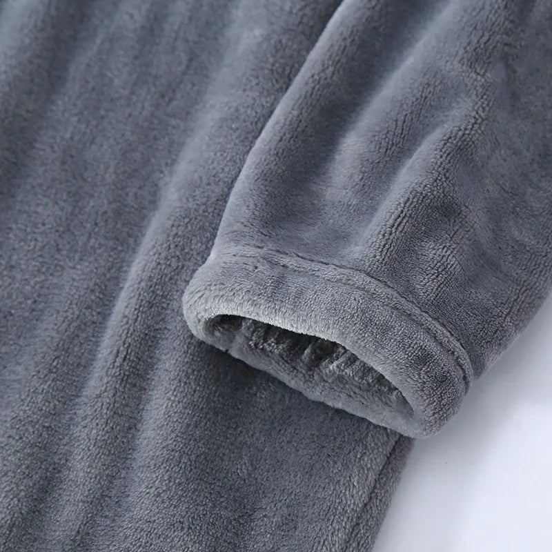 Men's Flannel Pajamas – Winter Chill Warm and Soft Sleepwear for Men, Cozy Winter PJ Set, 7 Colors, L–3XL – Mane - Nalani - Fashion Clothing and Decor