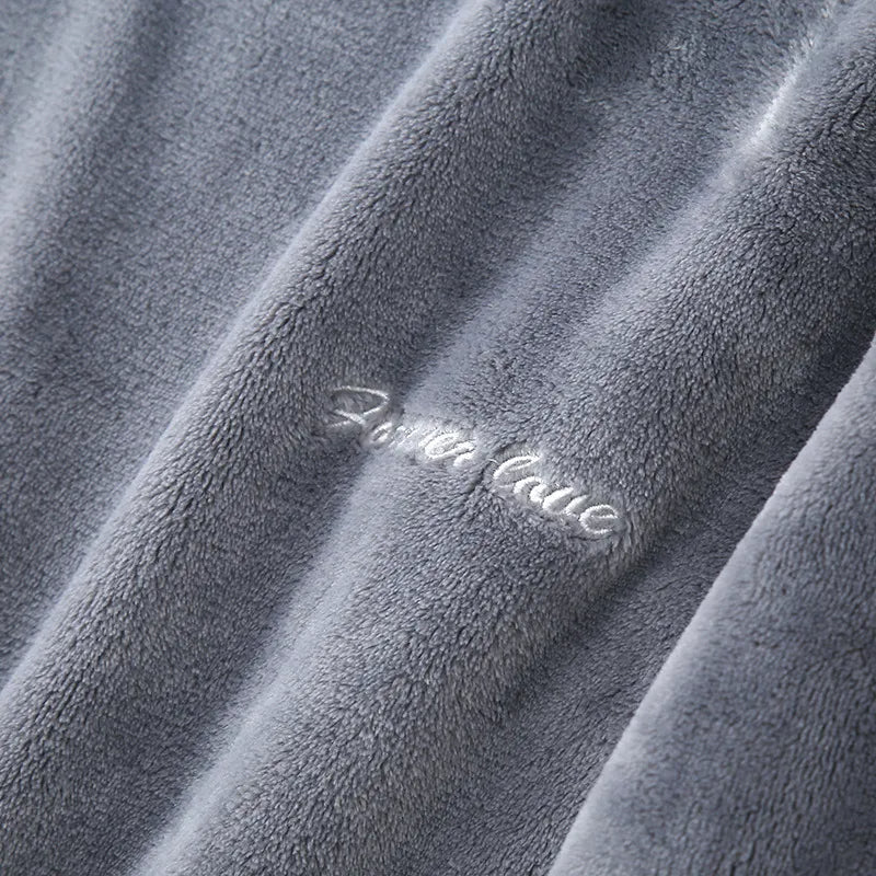 Men's Flannel Pajamas – Winter Chill Warm and Soft Sleepwear for Men, Cozy Winter PJ Set, 7 Colors, L–3XL – Mane - Nalani - Fashion Clothing and Decor
