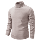 Mens High Neck Knitwear Sweater For Layering Essentials - Nalani - UK Fashion Clothing and Decor