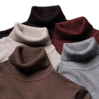 Mens High Neck Knitwear Sweater For Layering Essentials - Nalani - UK Fashion Clothing and Decor