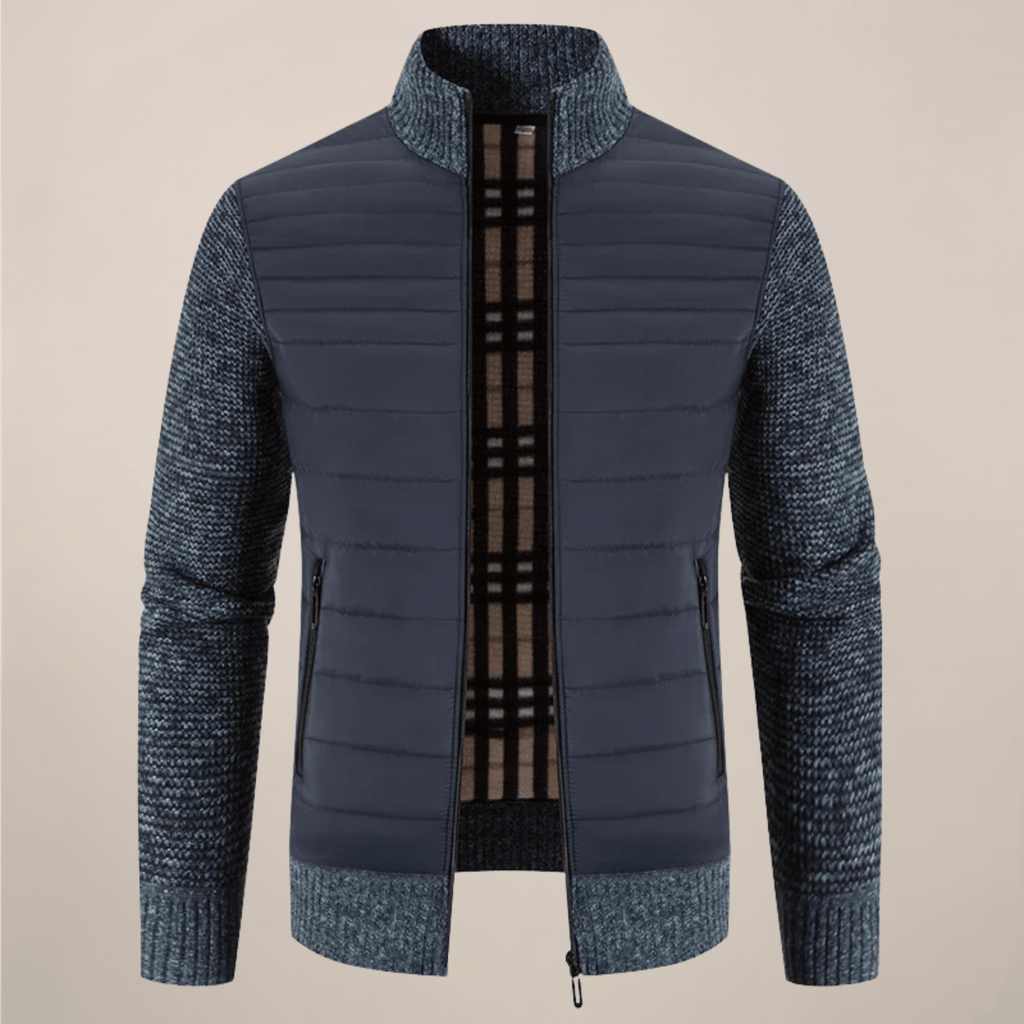 Men's Hybrid Fleece Jacket Warmth Comfort Modern Style - Nalani - Fashion Clothing and Decor
