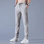 Mens Jogger Trousers Slim Tapered Fit Breathable Comfort - Nalani - UK Fashion Clothing and Decor