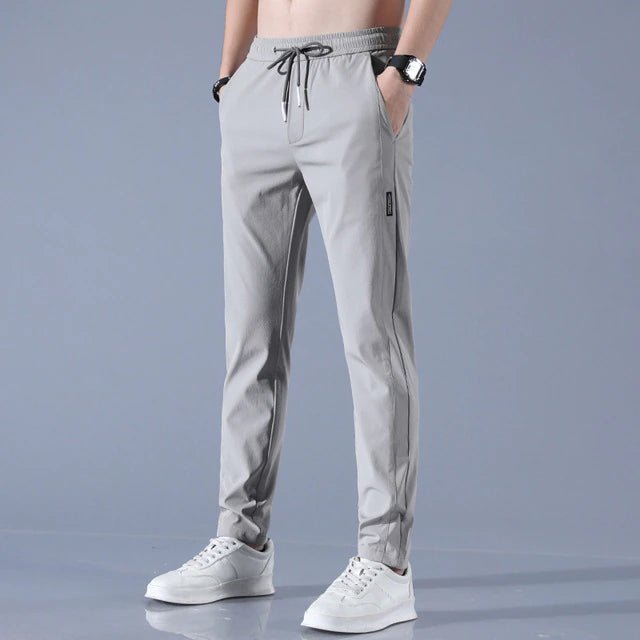 Mens Jogger Trousers Slim Tapered Fit Breathable Comfort - Nalani - UK Fashion Clothing and Decor