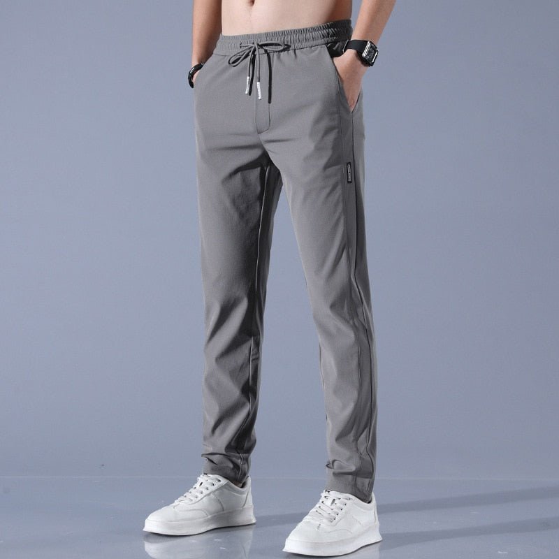 Mens Jogger Trousers Slim Tapered Fit Breathable Comfort - Nalani - UK Fashion Clothing and Decor