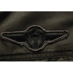 Mens Military Style Jacket With Stand Up Collar For Men - Nalani - UK Fashion Clothing and Decor