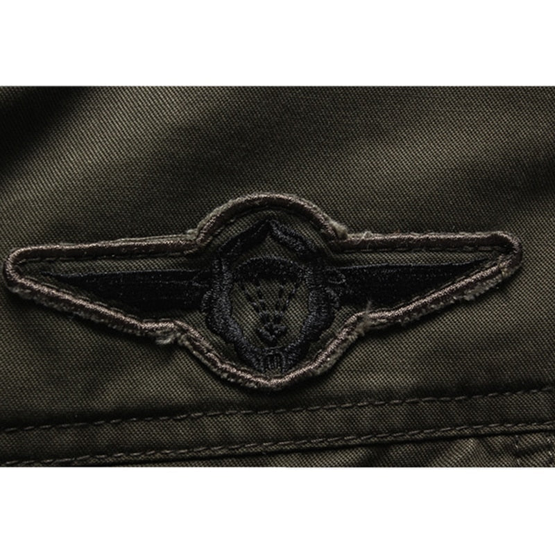 Mens Military Style Jacket With Stand Up Collar For Men - Nalani - UK Fashion Clothing and Decor