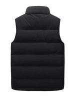 Mens Padded Gilet With Zip Fastening For Smart Casual Layer - Nalani - Fashion Clothing and Decor