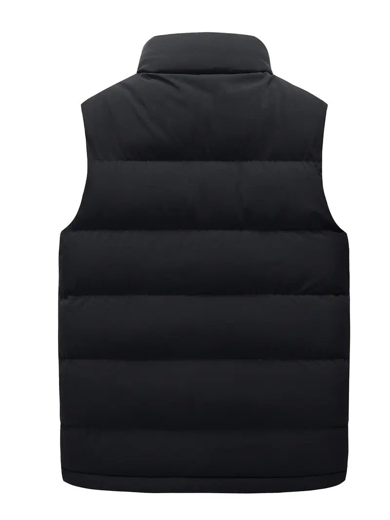 Mens Padded Gilet With Zip Fastening For Smart Casual Layer - Nalani - Fashion Clothing and Decor