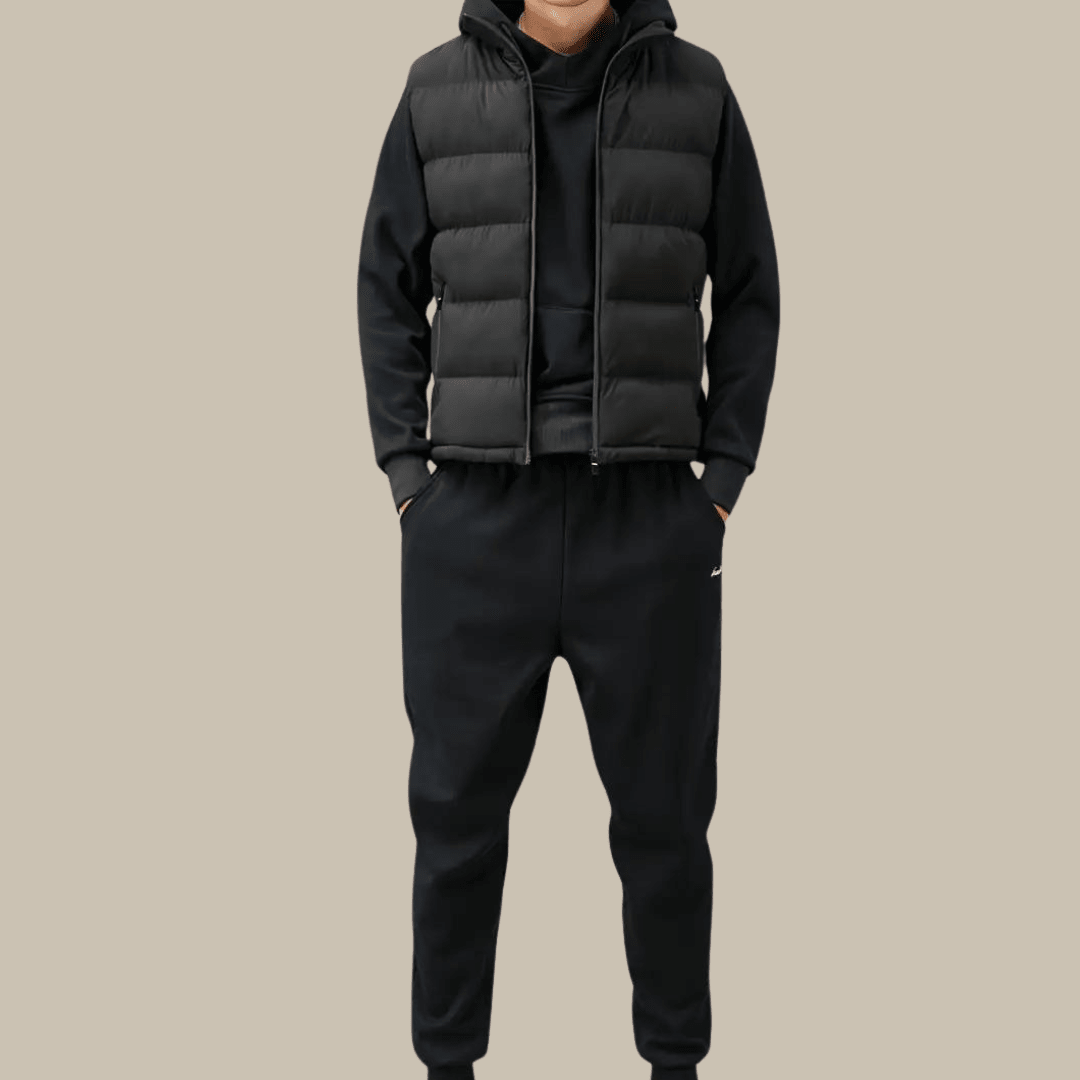 Mens Padded Gilet With Zip Fastening For Smart Casual Layer - Nalani - Fashion Clothing and Decor