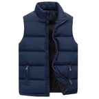 Mens Padded Gilet With Zip Fastening For Smart Casual Layer - Nalani - Fashion Clothing and Decor