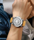 Men's Quartz Watch Classic Timepiece With Stainless Band - Nalani - UK Fashion Clothing and Decor