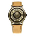 Men's Quartz Watch Classic Timepiece With Stainless Band - Nalani - UK Fashion Clothing and Decor
