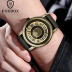 Men's Quartz Watch Classic Timepiece With Stainless Band - Nalani - UK Fashion Clothing and Decor
