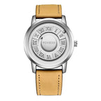 Men's Quartz Watch Classic Timepiece With Stainless Band - Nalani - UK Fashion Clothing and Decor