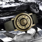 Men's Quartz Watch Classic Timepiece With Stainless Band - Nalani - UK Fashion Clothing and Decor