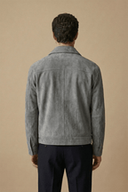 Men's Relaxed - Fit Zip Jacket With Utility Pockets Everyday Wear - Nalani - UK Fashion Clothing and Decor