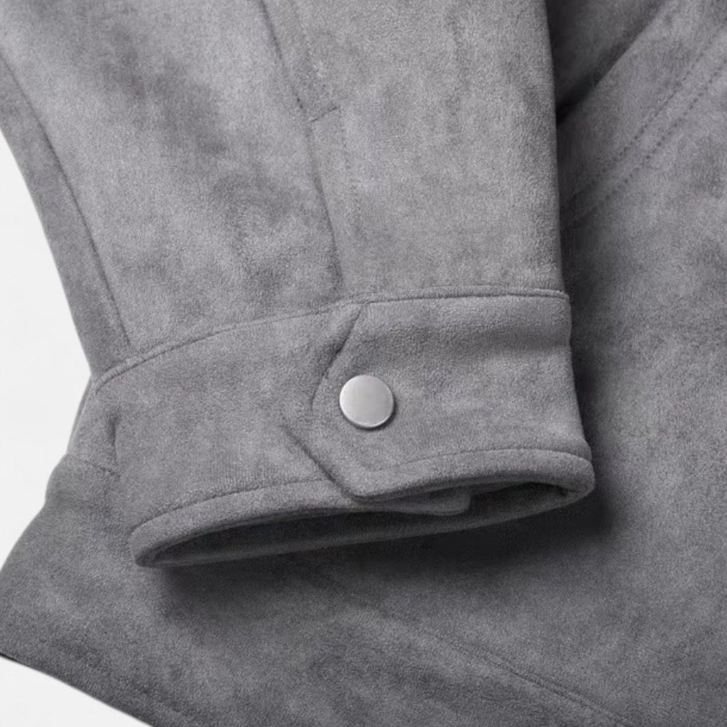 Men's Relaxed - Fit Zip Jacket With Utility Pockets Everyday Wear - Nalani - UK Fashion Clothing and Decor