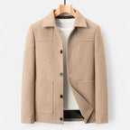 Mens Tailored Button Front Jacket For Business Casual Wear - Nalani - UK Fashion Clothing and Decor