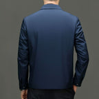 Mens Transitional Zip Up Jacket Lightweight Minimalist Design - Nalani - UK Fashion Clothing and Decor