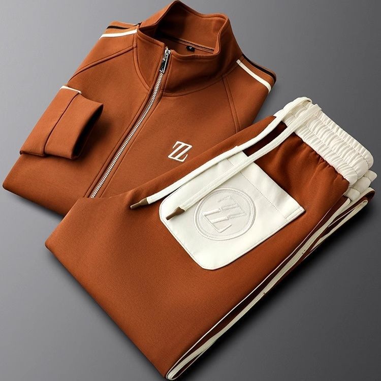 Men's Two Piece Tracksuit Set Athletic Wear Zip Up - Nalani - UK Fashion Clothing and Decor