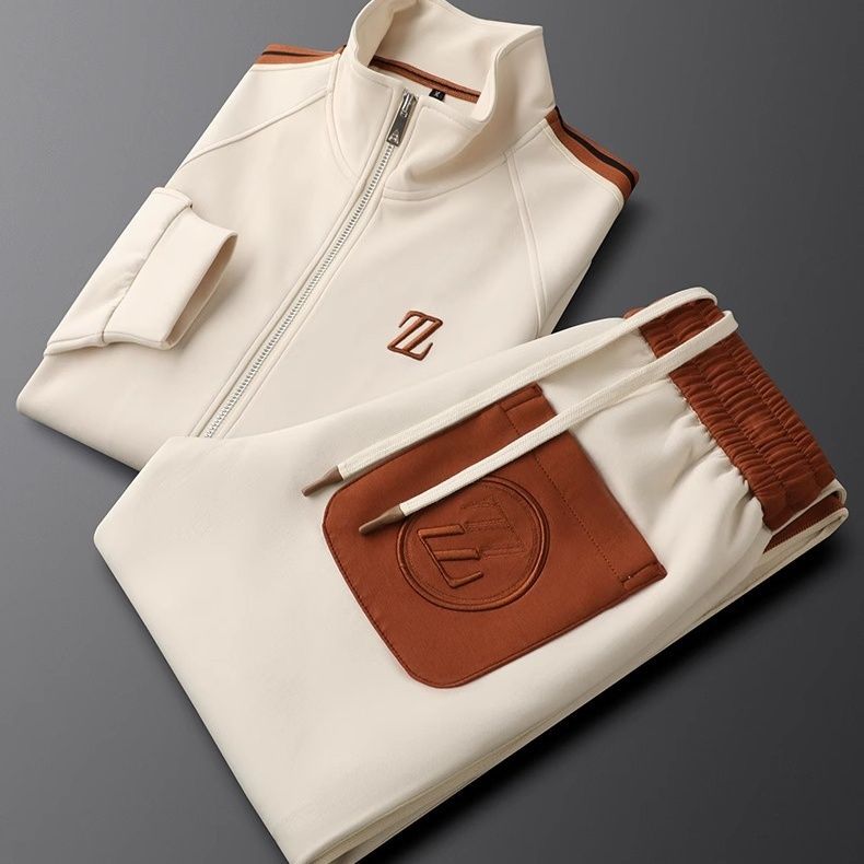 Men's Two Piece Tracksuit Set Athletic Wear Zip Up - Nalani - UK Fashion Clothing and Decor