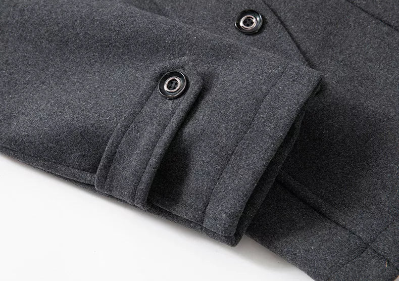 Military Inspired Tailored Jacket With Structured Layering - Nalani - Fashion Clothing and Decor
