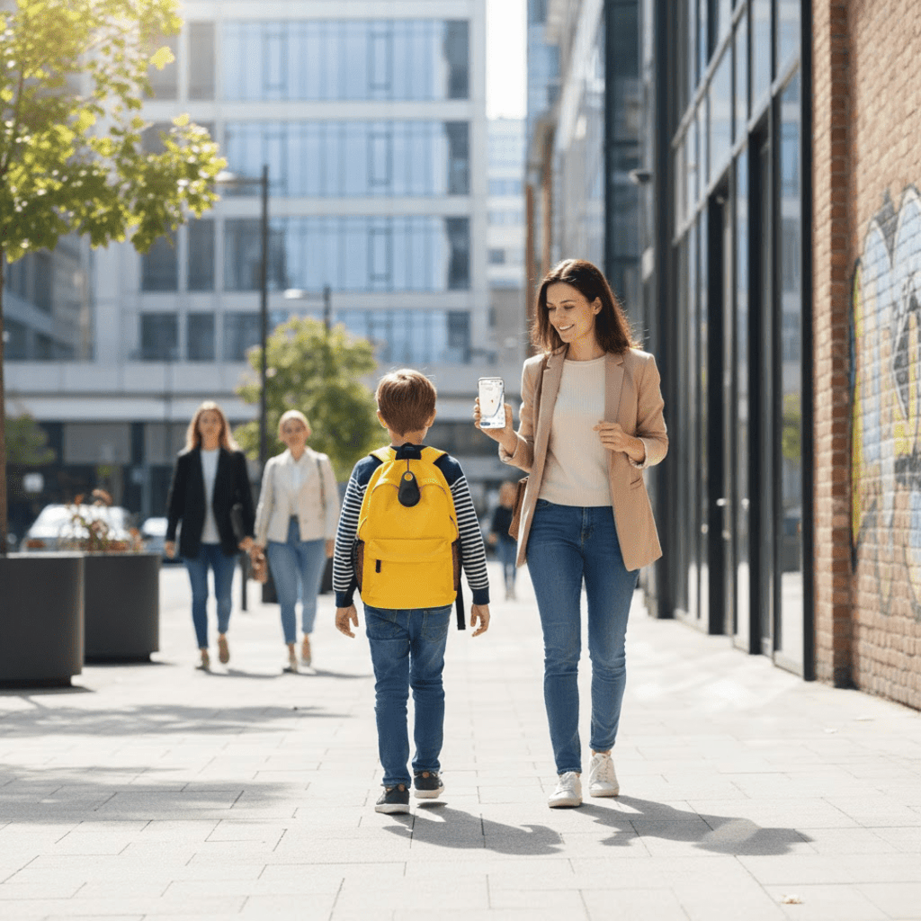 Mini GPS Tracker for Kids – Child Tracker with Real-Time Location, SOS Button & Geofencing, Free App – KidLocate - Nalani - Fashion Clothing and Decor