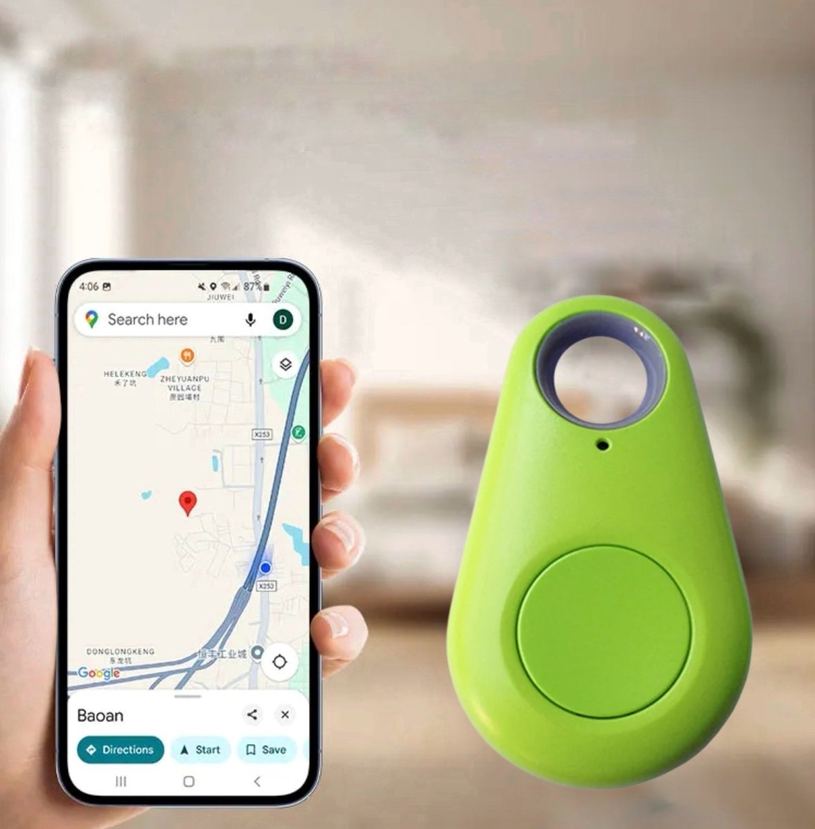 Mini GPS Tracker for Kids – Child Tracker with Real-Time Location, SOS Button & Geofencing, Free App – KidLocate - Nalani - Fashion Clothing and Decor