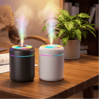 Mini Humidifier with Aromatherapy – USB Essential Oil Diffuser 6 oz with LED Light – Perfect for Car, Bedroom & Office - Nalani - Fashion Clothing and Decor