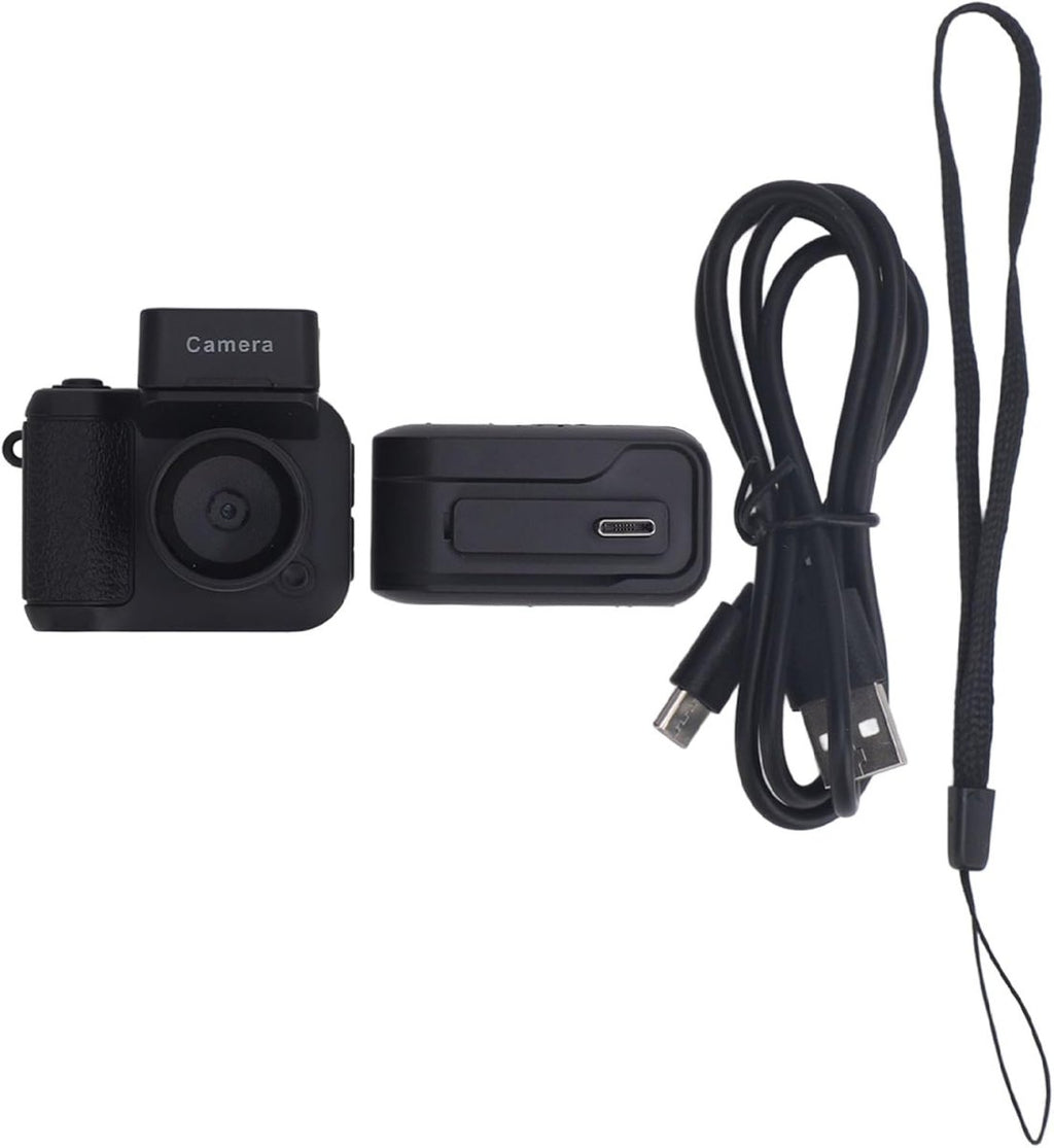 Mini Keychain Digital Camera with 1080P Video and Retro Design – Small Retro Camera for Kids & Travel with Flashlight – Rivoma - Nalani - Fashion Clothing and Decor