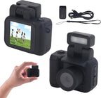 Mini Keychain Digital Camera with 1080P Video and Retro Design – Small Retro Camera for Kids & Travel with Flashlight – Rivoma - Nalani - Fashion Clothing and Decor